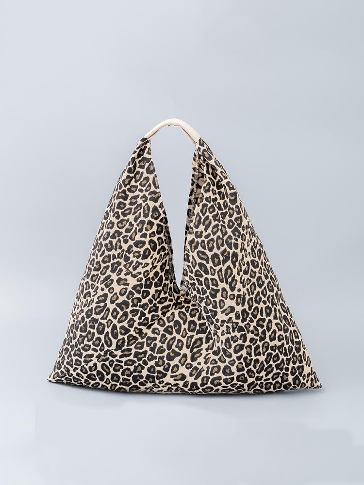 Canvas Triangle Bag - Printed