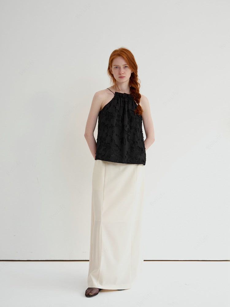 Relaxed High-Waist Skirt