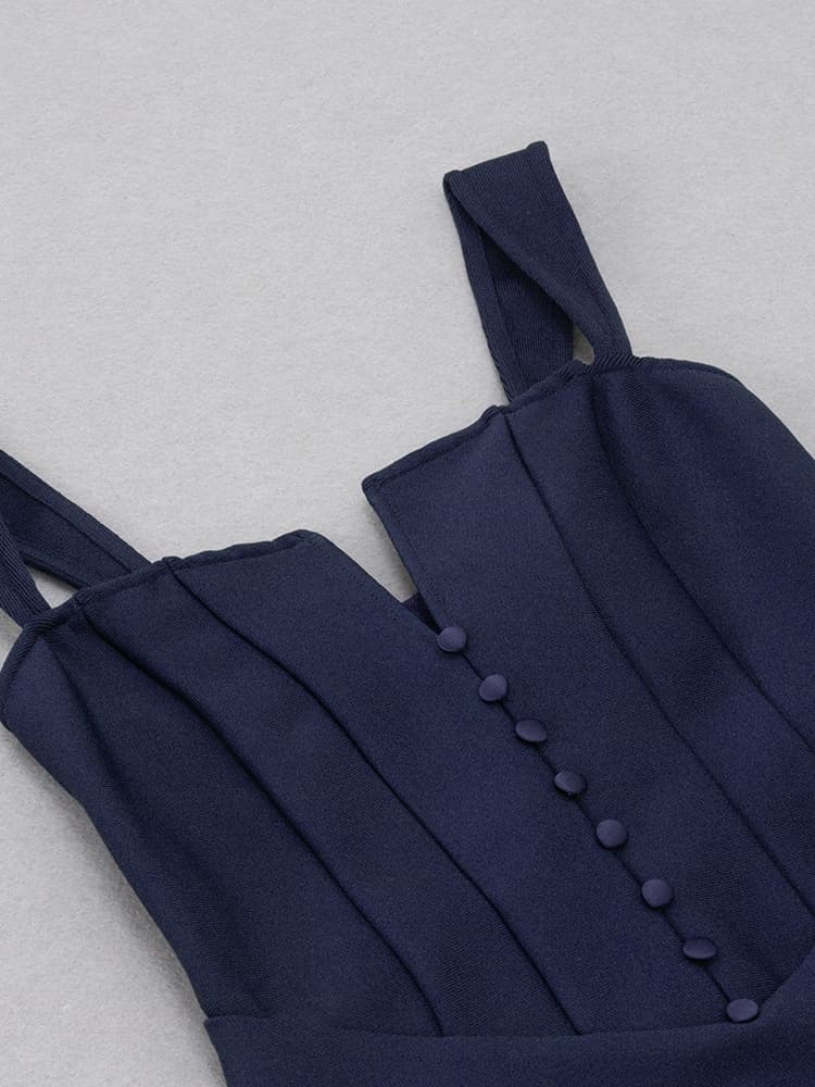 Fitted Strapless Bandage Dress