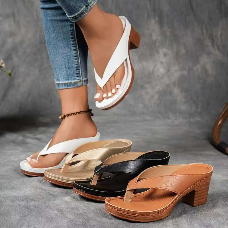 SoleComfort | 🌺2025 new Orthopaedic sandals with thick heel