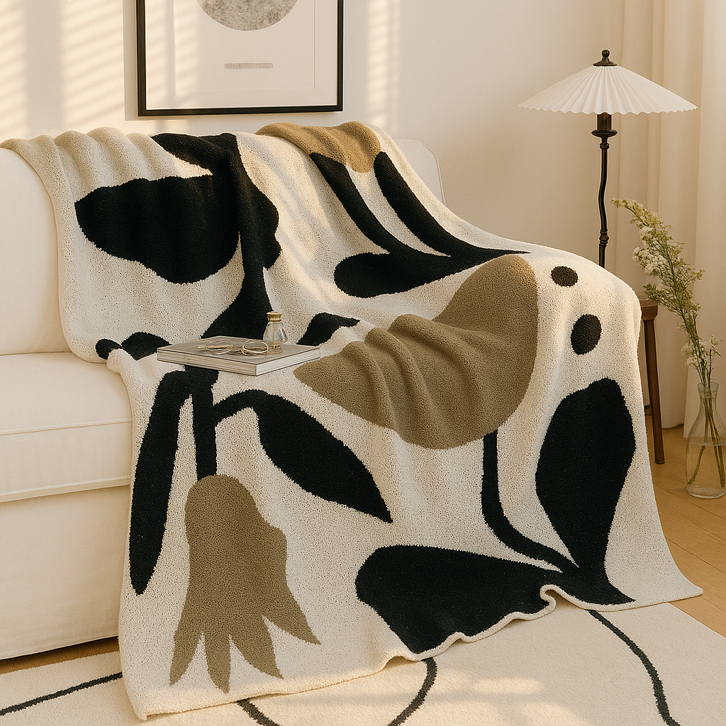 Onyx Cozy All-Season Travel Bed Blanket