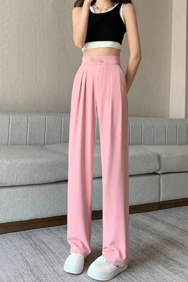Pantsy™ | Elegant and comfortable wide creased trousers
