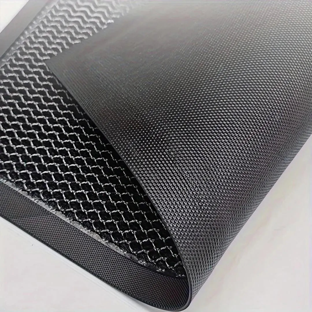 PVC rubber doormat – Non-slip and water-resistant – Indoor and outdoor use – Welcome mat for front door