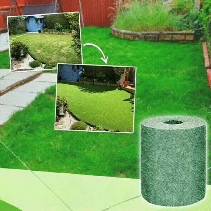 1+1 Free | Easy-care organic lawn seed mat