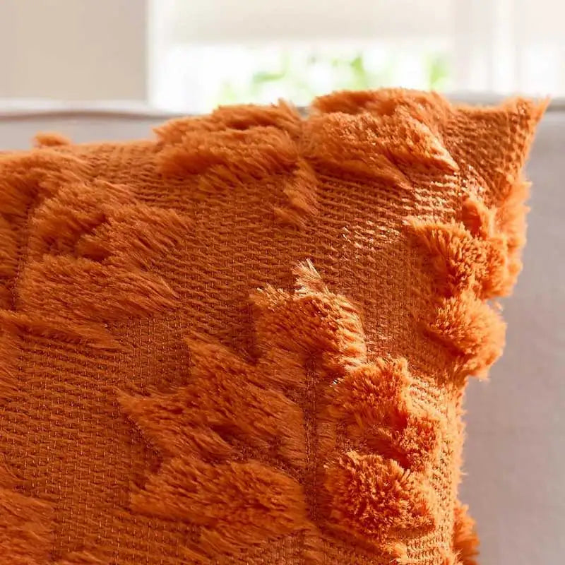 Pillow covers – Cotton blend – Multi-color maple leaf design – Set of 2 – Autumn home decor – 18 x 18 in