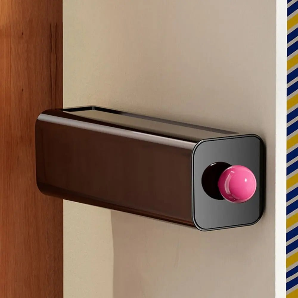 Plastic storage box – Stackable design – Modern style – Versatile organization solution