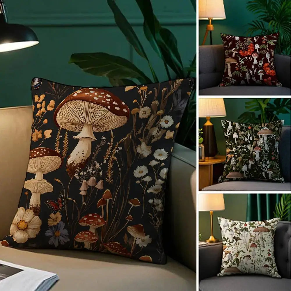 Plush pillowcase – Soft polyester – Cozy decorative cushion cover