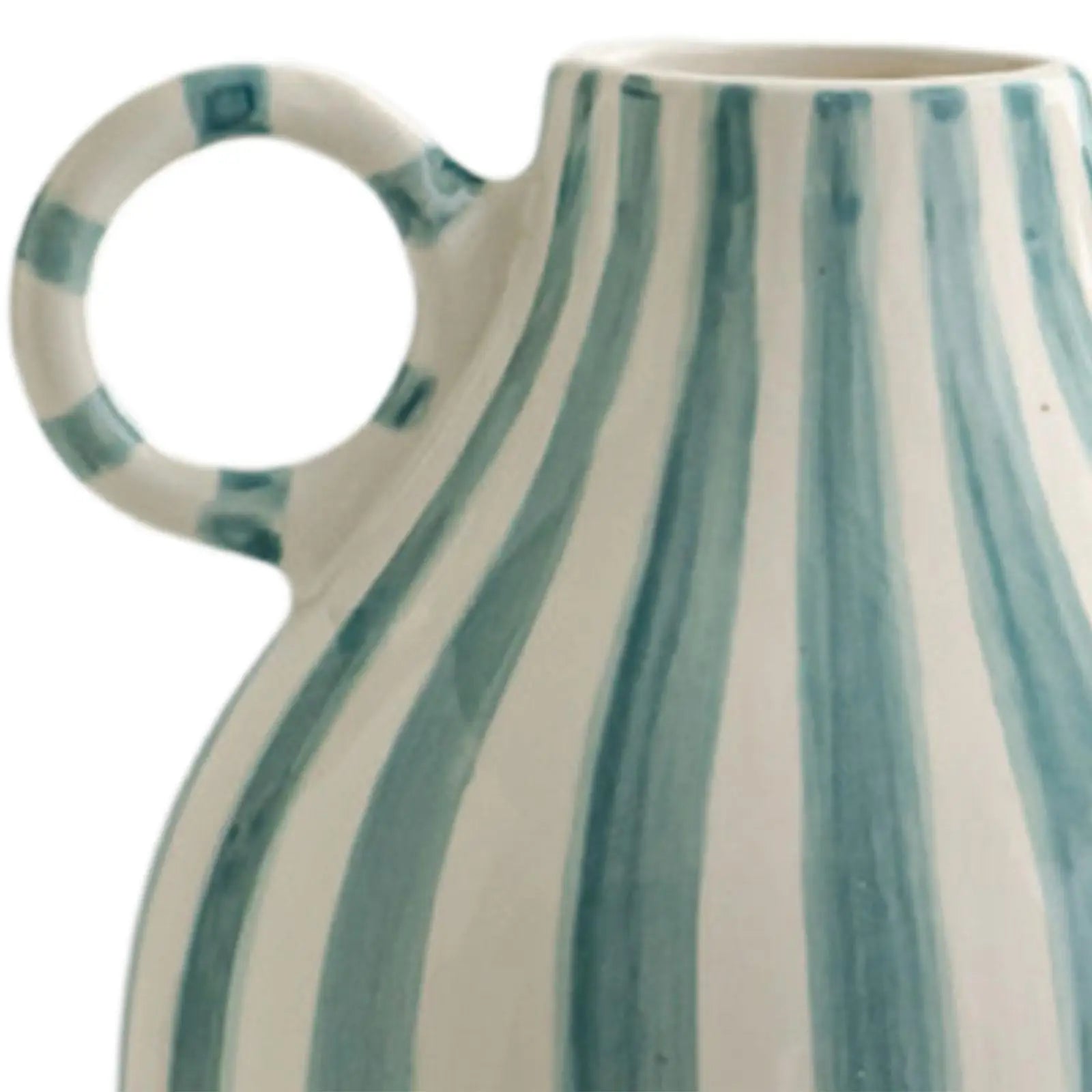 Porcelain flower vase – Nordic boho design – Small decorative accent for home decor