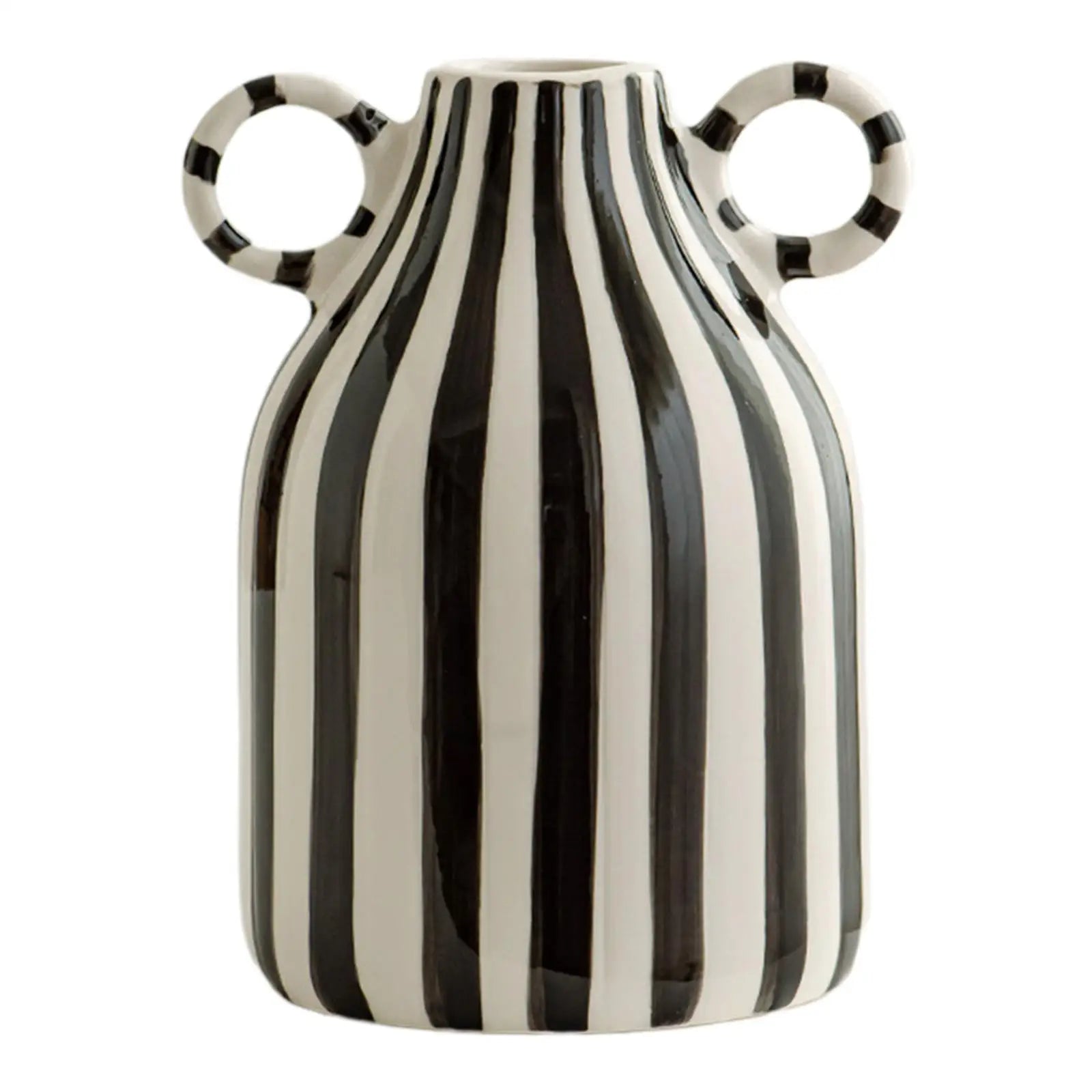 Porcelain flower vase – Nordic boho design – Small decorative accent for home decor