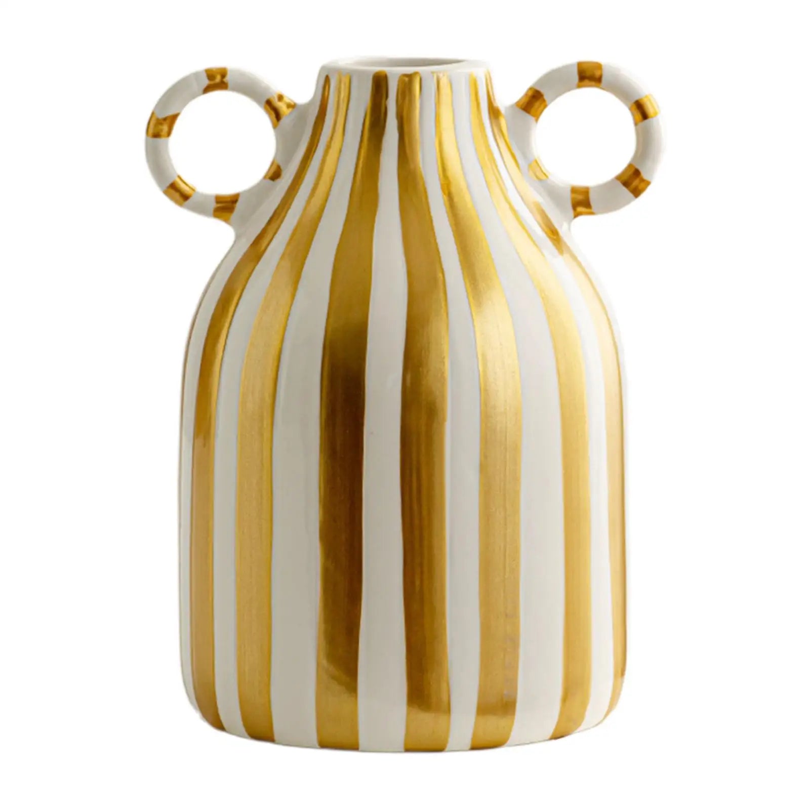 Porcelain flower vase – Nordic boho design – Small decorative accent for home decor