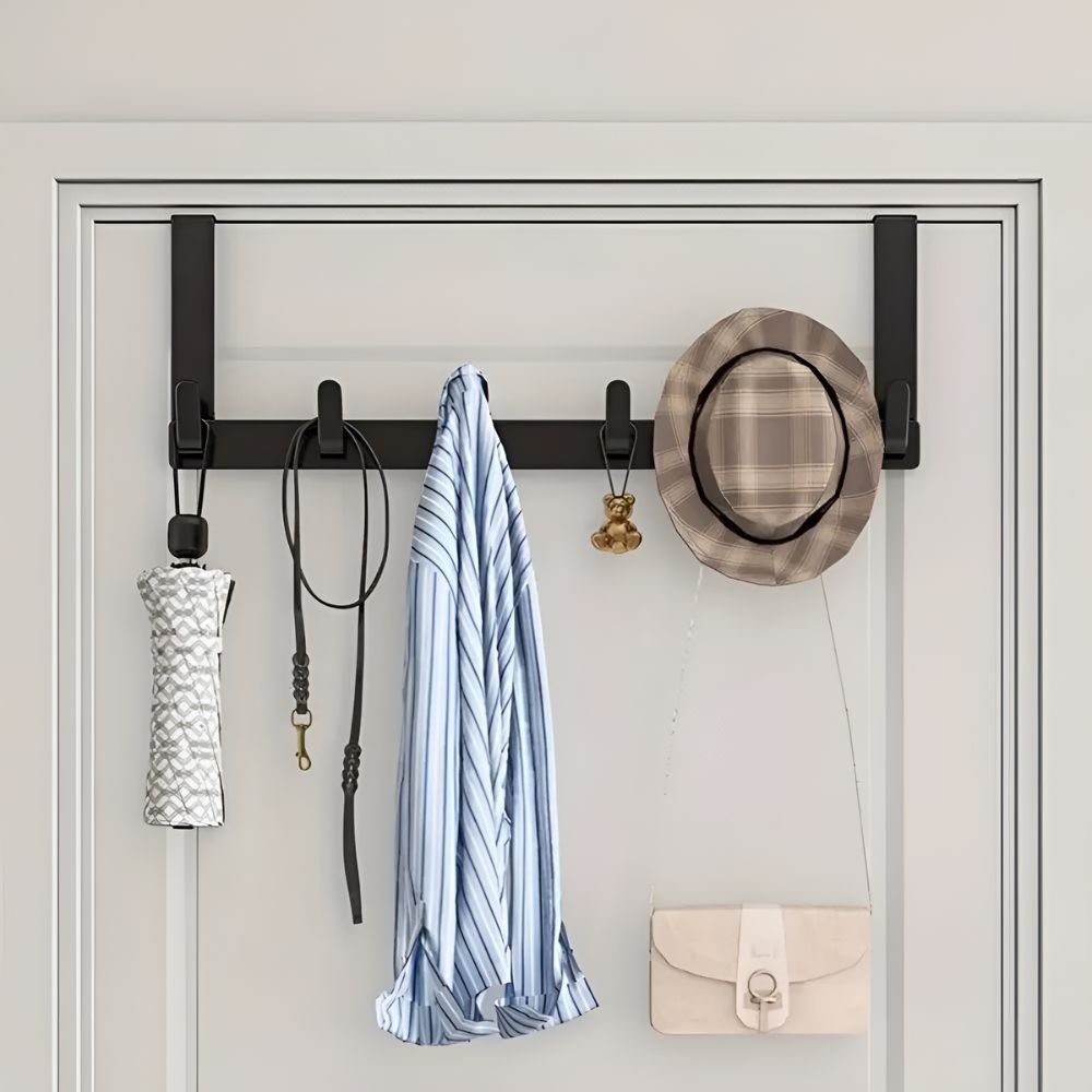 Quick Hang 5-Hook Door Rack