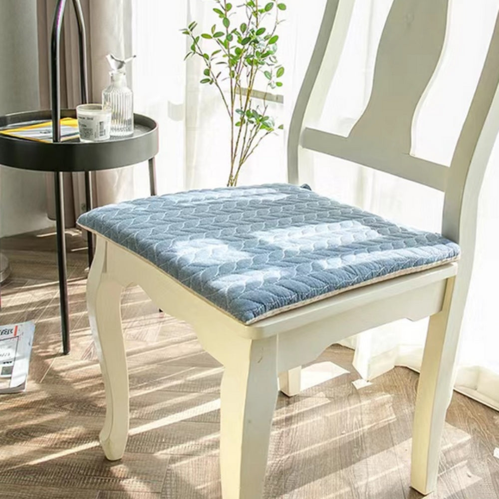 Quilted Japanese-Inspired Seat Cushion