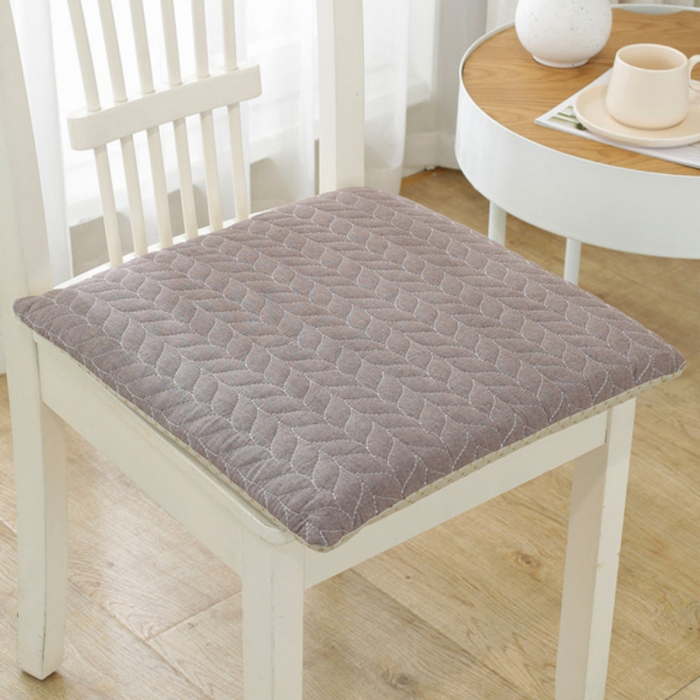 Quilted Japanese-Inspired Seat Cushion