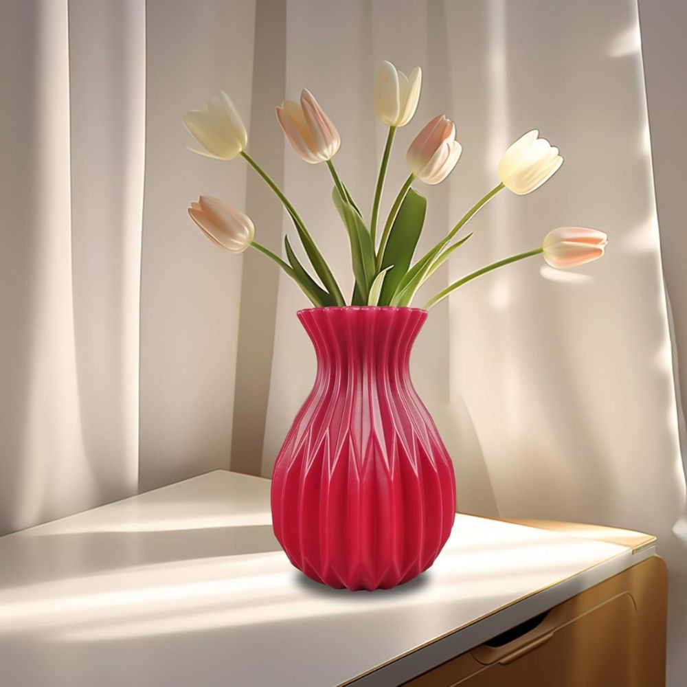 Ripple Form Decorative Vase