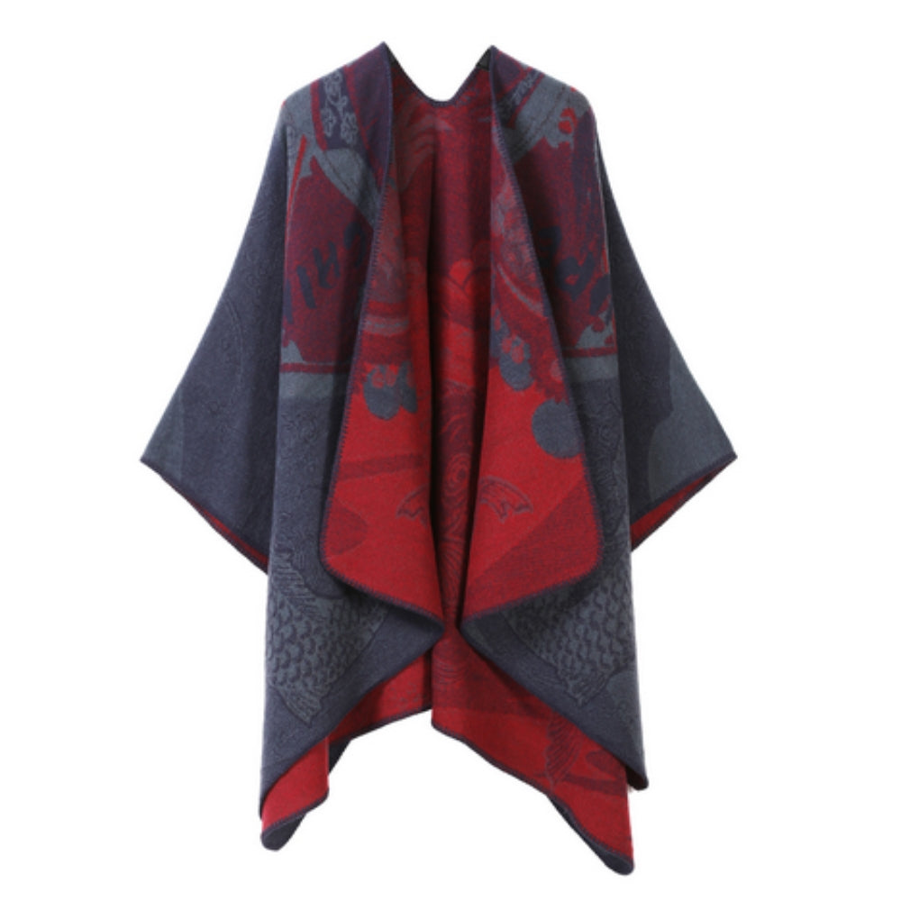 Runestone Reverie Reversible Poncho