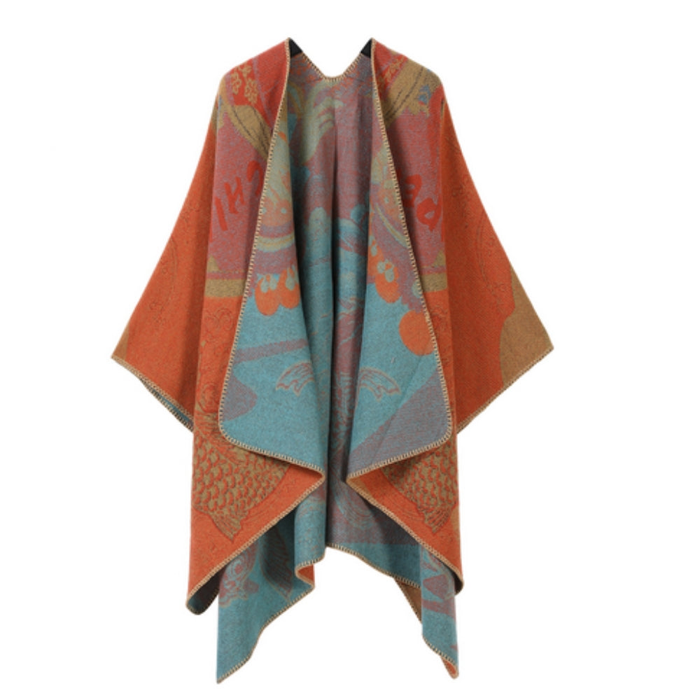 Runestone Reverie Reversible Poncho