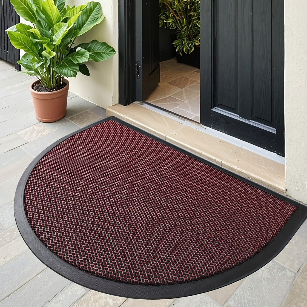 Rynel Semi Circle Doormat | Non-Slip Entrance Mat