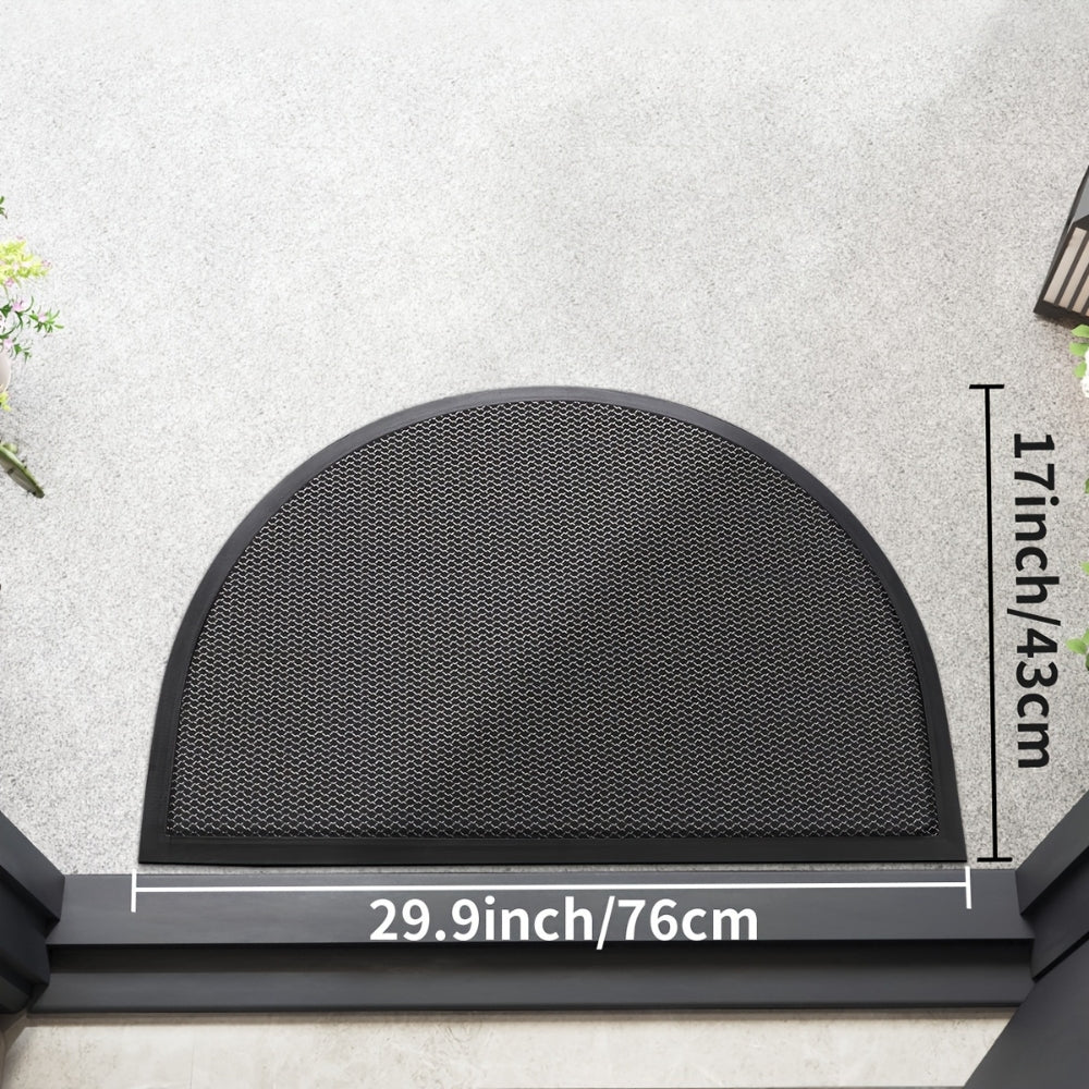 Rynel Semi Circle Doormat | Non-Slip Entrance Mat