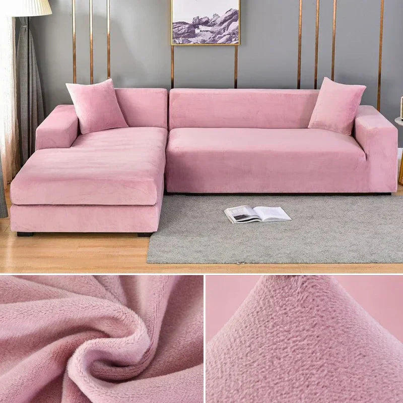 Stretch Velvet Sofa Cover