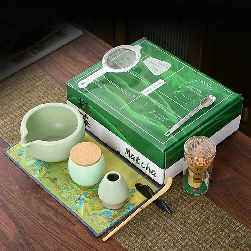 Complete 10-Piece Japanese Matcha Set