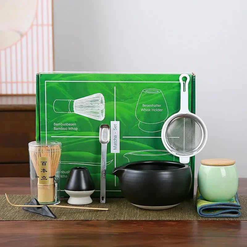 Complete 10-Piece Japanese Matcha Set