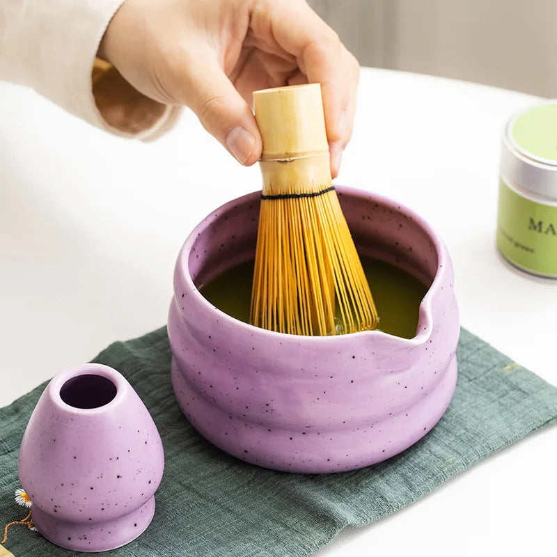 Traditional Japanese Matcha Whisk Set
