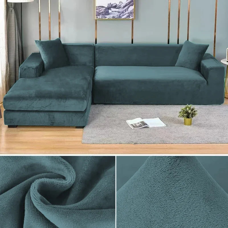 Stretch Velvet Sofa Cover