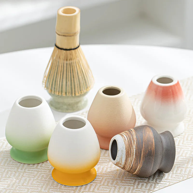 Japanese Bamboo Matcha Whisk Set with 100-Prong Chasen and Scoop – Traditional Tea Whisking Tools