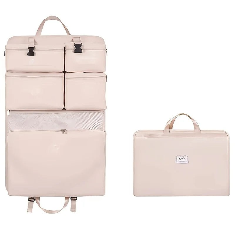 Portable Travel Organizer Cube with 6 Compartments – Best Packing Cubes for Travel, Ideal for Clothes and Accessories Storage