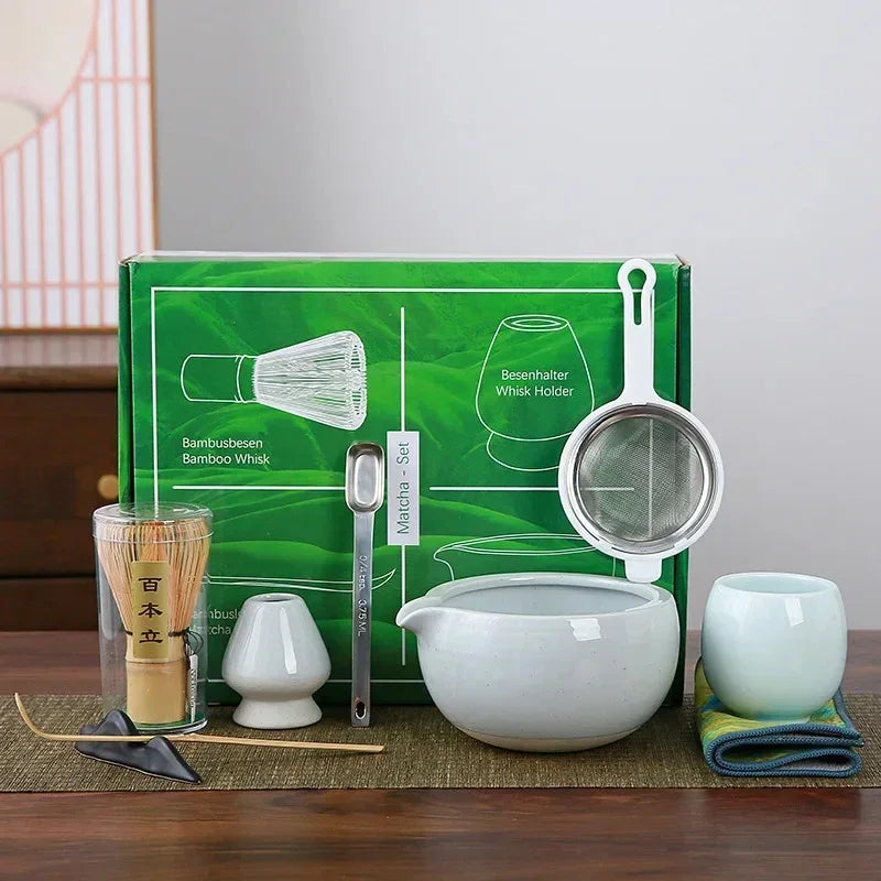 Complete 10-Piece Japanese Matcha Set