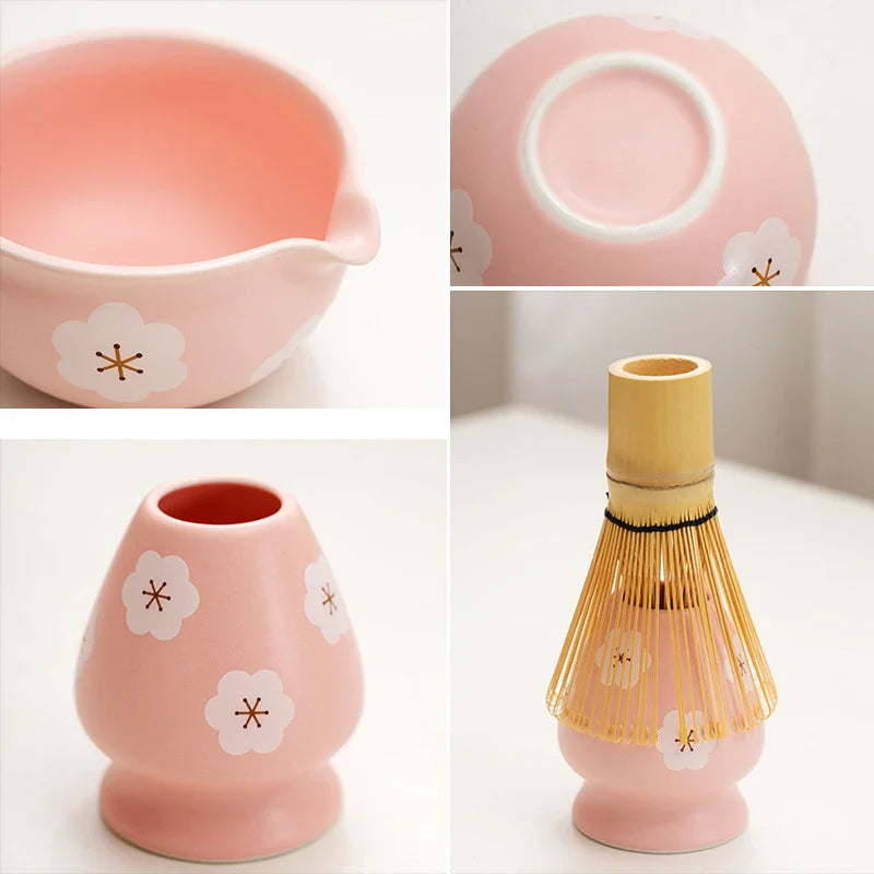 Japanese Matcha Tea Set – 10-Piece Complete Set with Bowl, Bamboo Whisk, and Teaspoon – Ideal Tea Gift Set for Enthusiasts