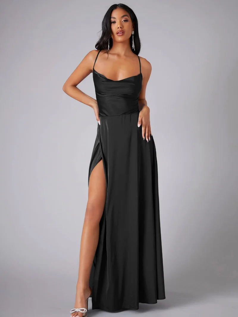 Alvaree | Elegant maxi dress made of satin