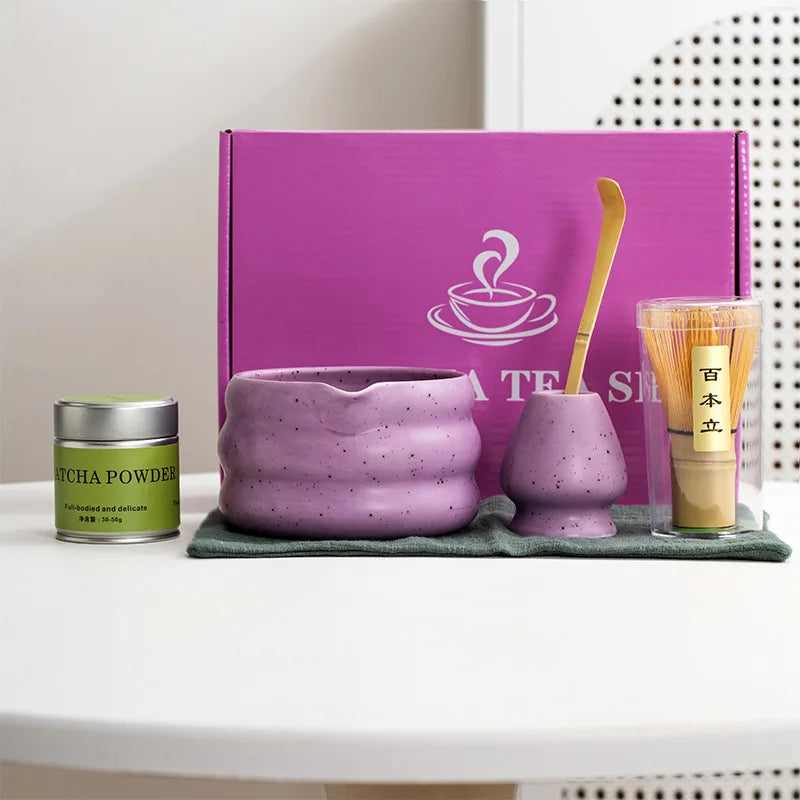 Traditional Japanese Matcha Whisk Set