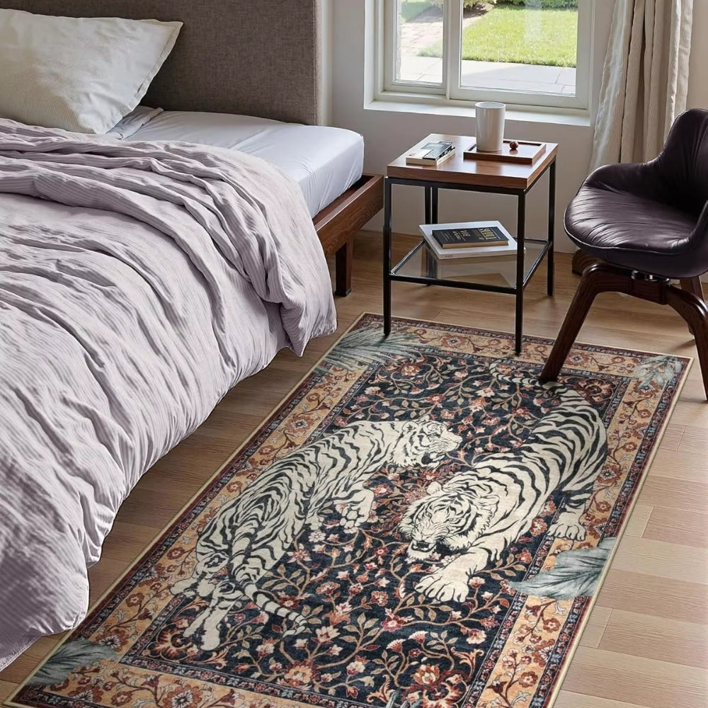 Savage Grace Tiger Tapestry Carpet Rug