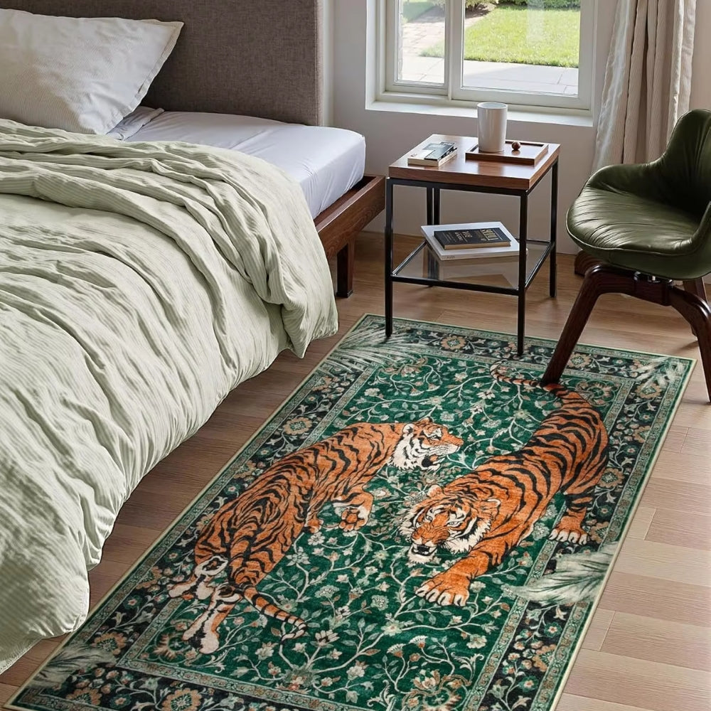 Savage Grace Tiger Tapestry Carpet Rug
