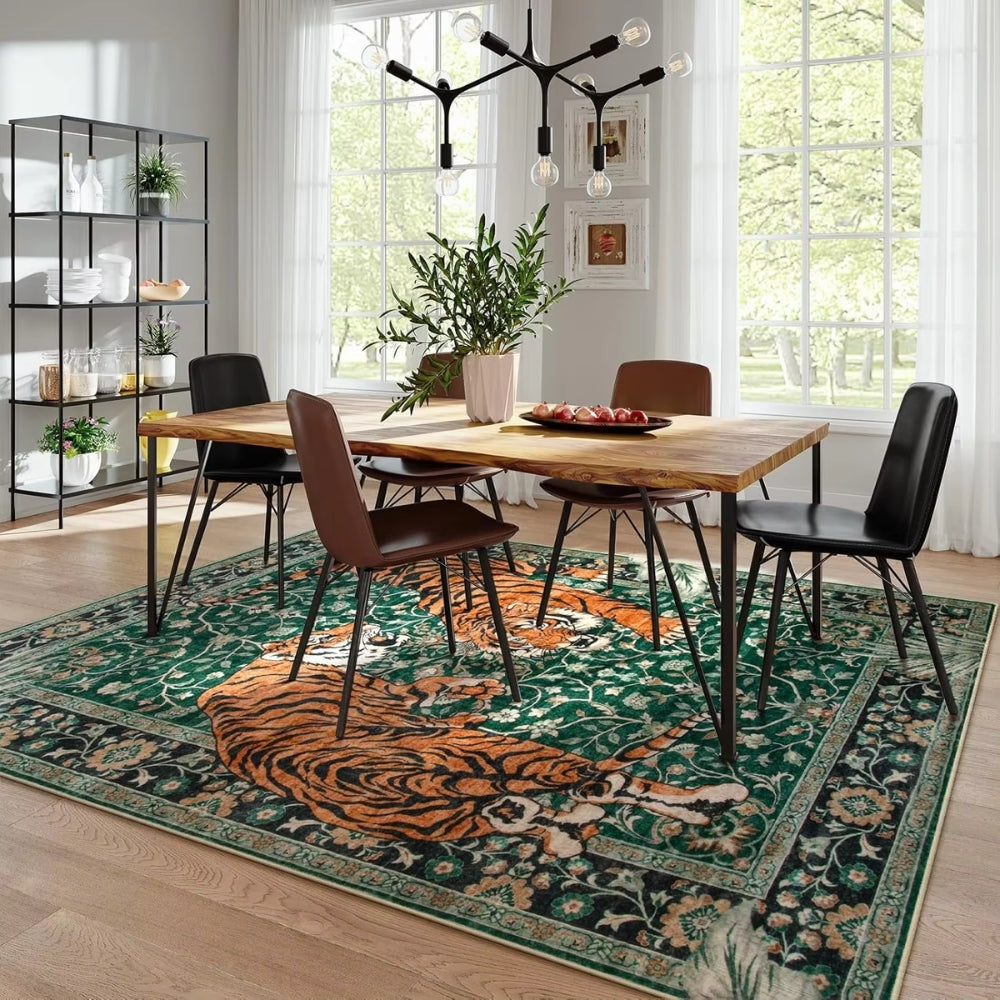 Savage Grace Tiger Tapestry Carpet Rug