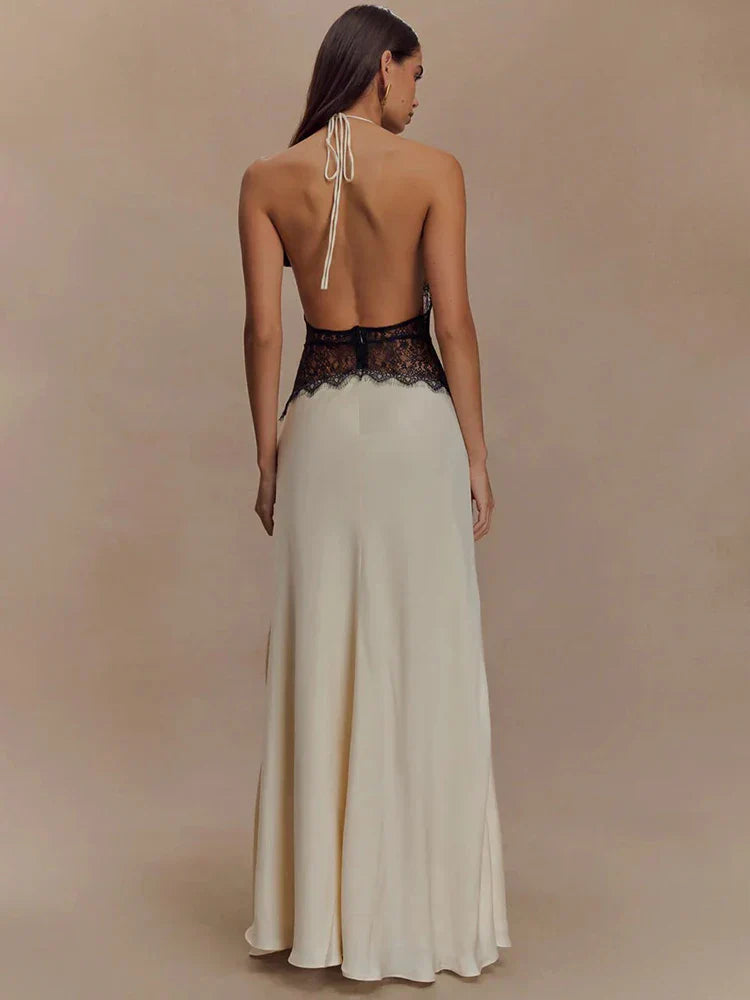 Velvra™ | Backless Maxi Dress