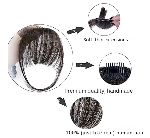 1+1 FREE | 3DPony™ | Bangs in the blink of an eye