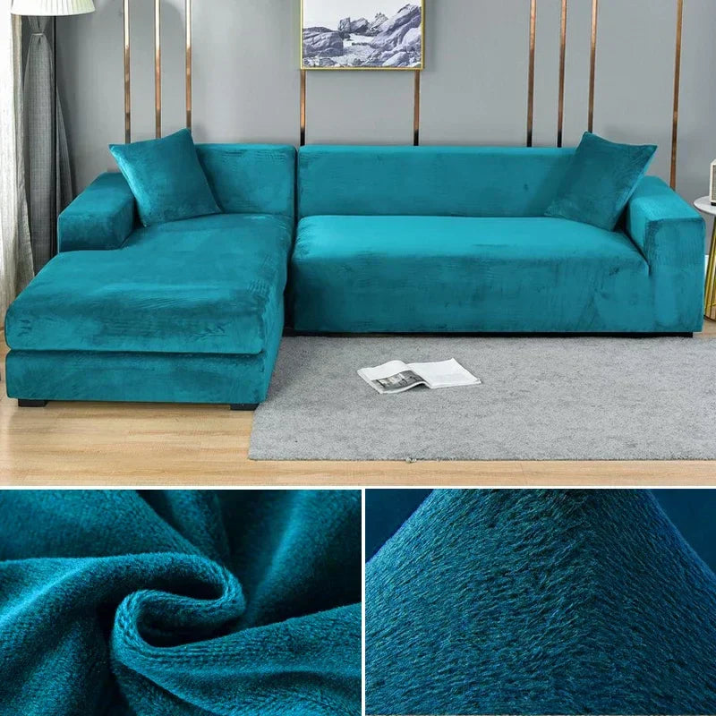 Stretch Velvet Sofa Cover