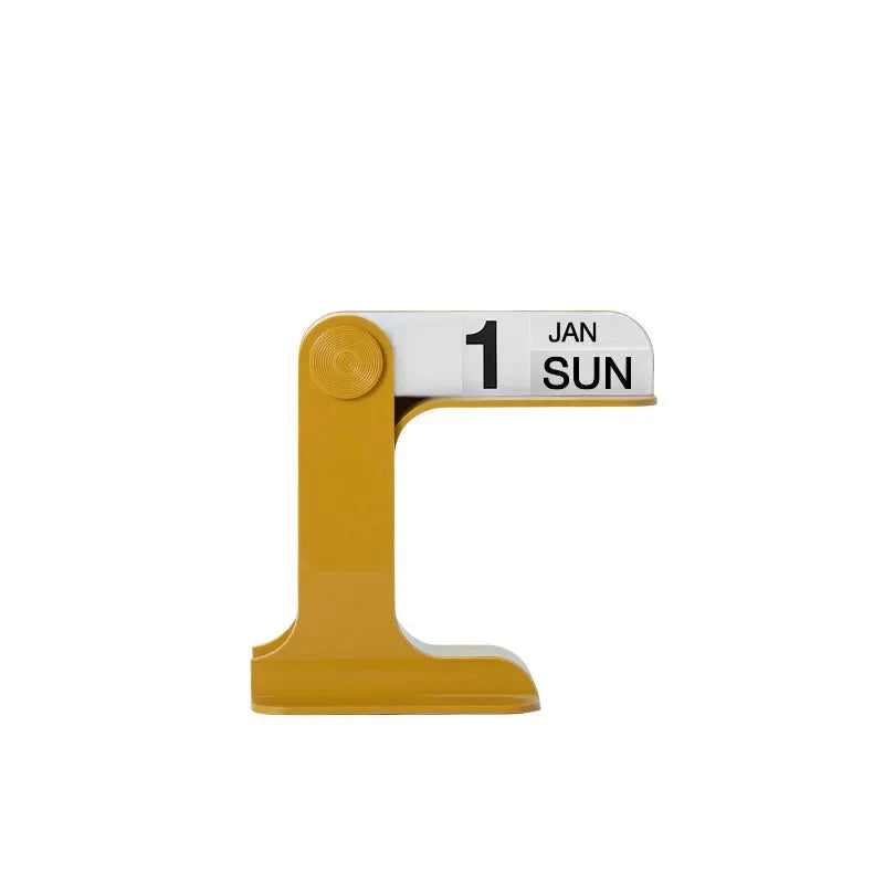 Modern Desktop Calendar – Stylish Flipping Desk Calendar for Home and Office Decor