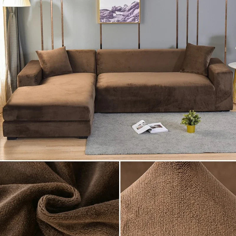 Stretch Velvet Sofa Cover