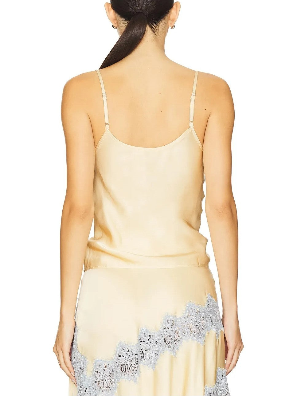 Satin Camisole Midi Skirt Set