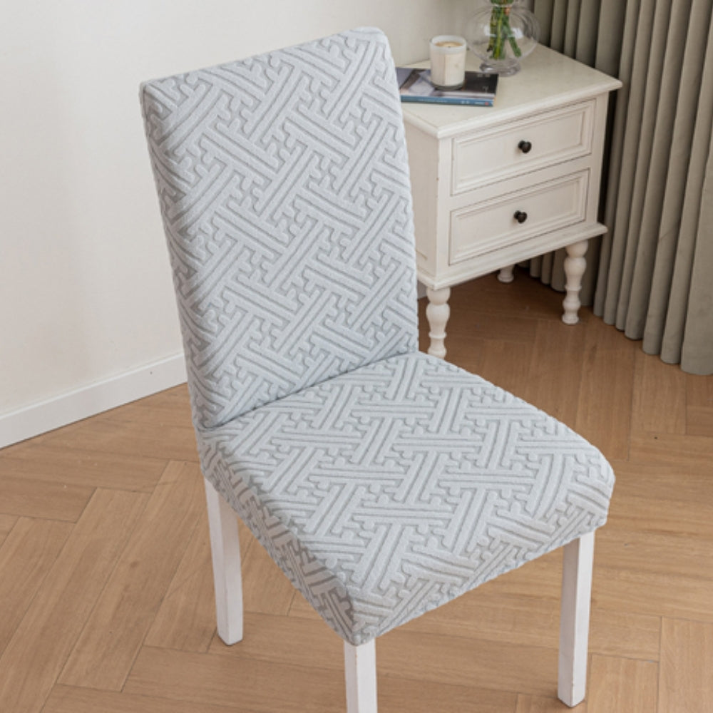 Silvra Elastic Lattice Dining Chair Cover