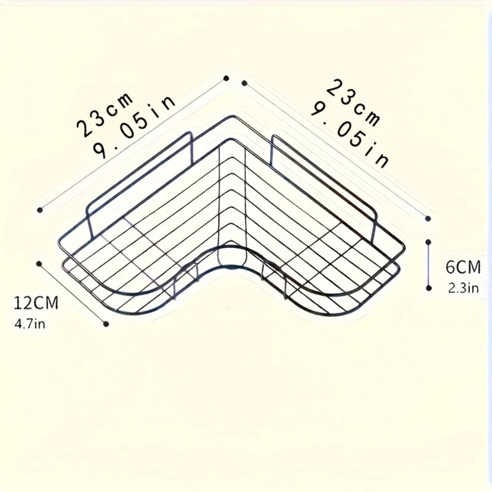Bathroom Corner Storage Shower Caddy