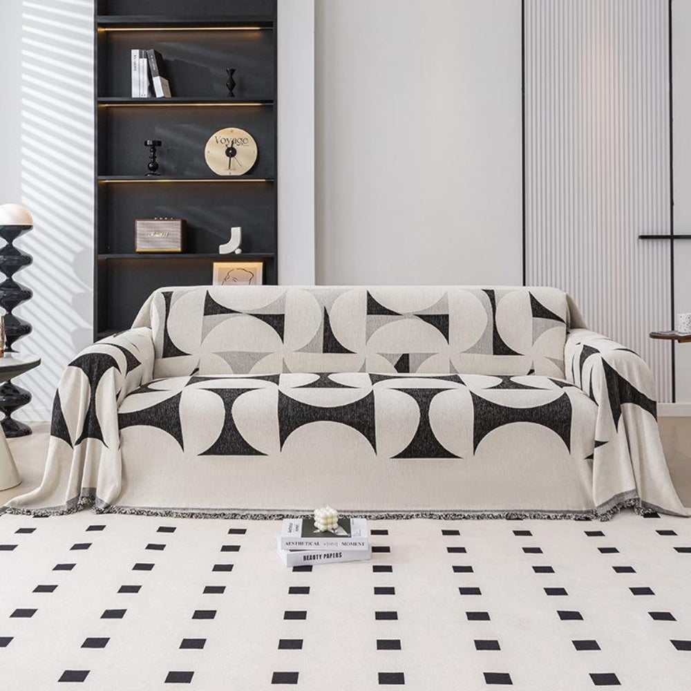 Windmill Pattern Sofa Cover