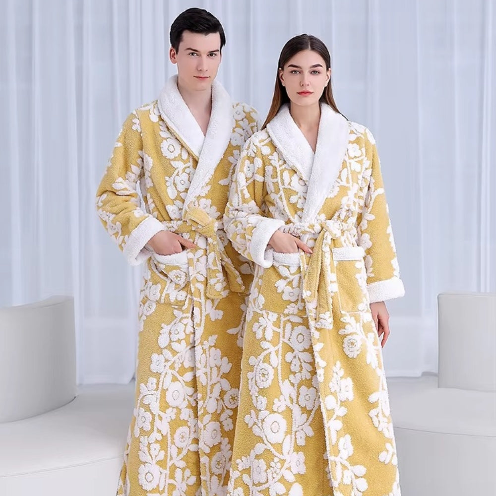 Solane Luxe Jacquard Bathrobe