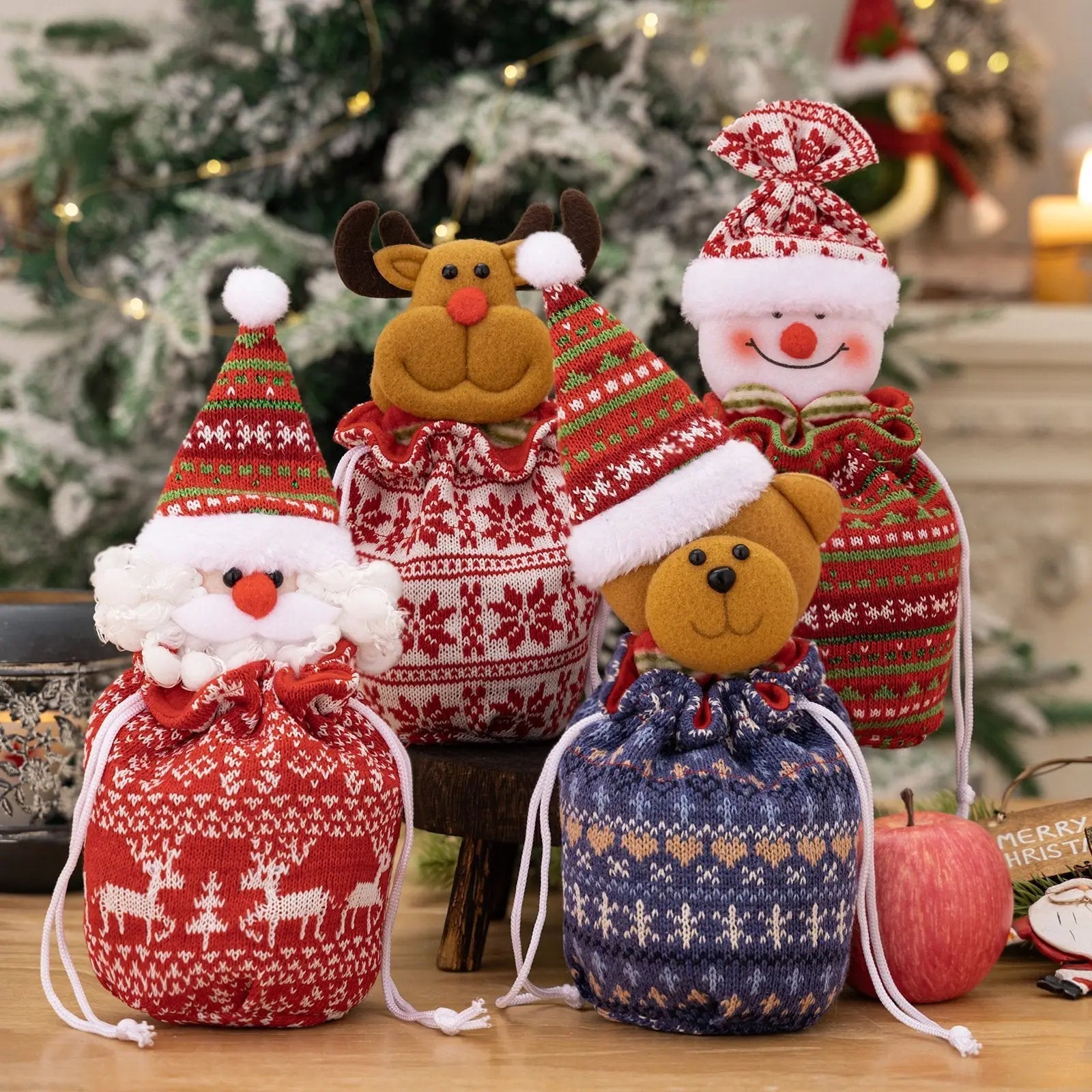 Giftpuppet® Knitted Doll Bag Set