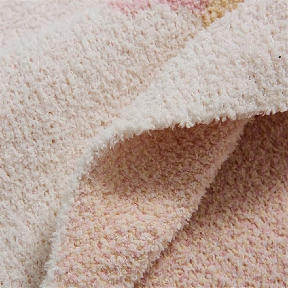 Sucrée Icecream Soft Knit Throw Blanket