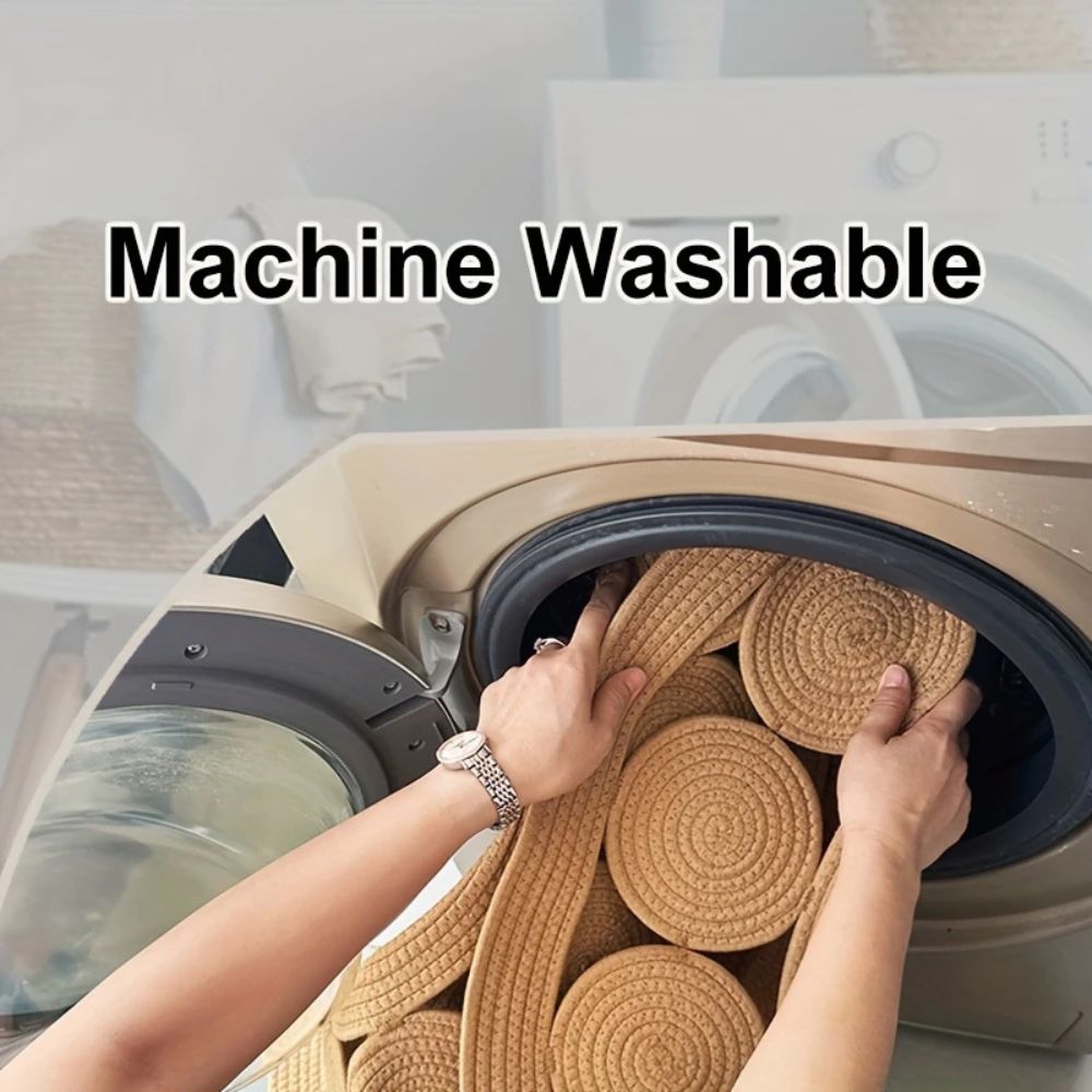 Sun Spiral Oval Boho Rug