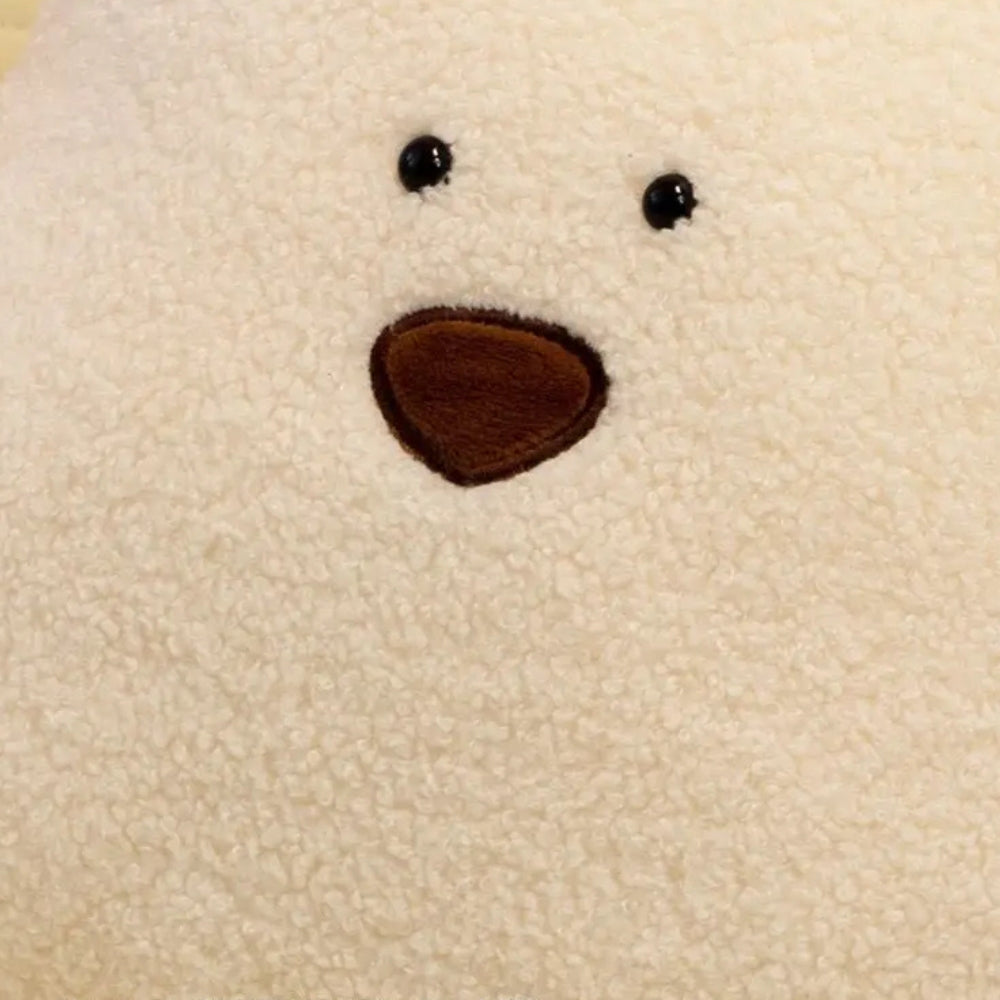 Teddy Shape Waist Backrest Cushion